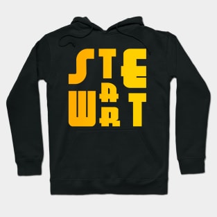 Stewart, name, typography Hoodie